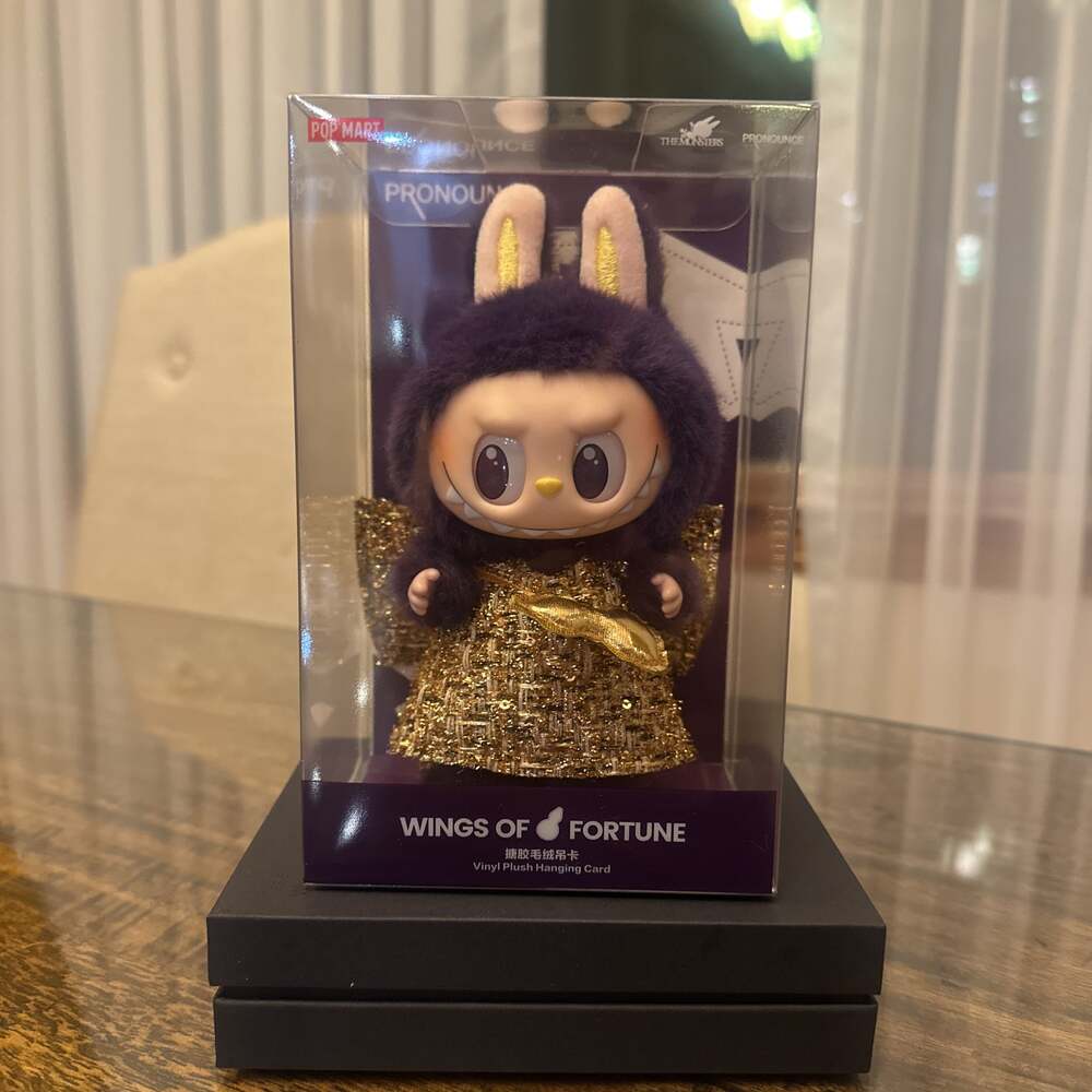 LABUBU x PRONOUNCE - WINGS OF FORTUNE Vinyl Plush Hanging Card
